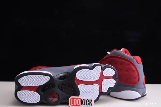 Cheap Air Red 13 Retro 414571-600 Flint Jordan Gym Grey 0601